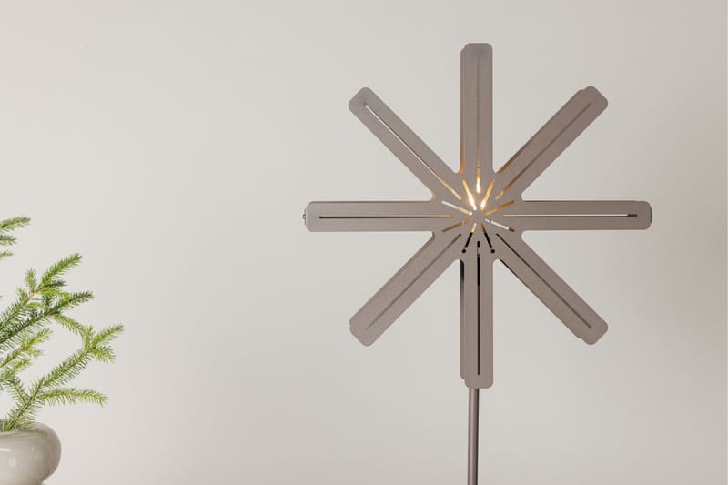 Säfsen Adventsstjerne / Julelampe 40 cm - Brun - Belysning - Julebelysning - Julelys