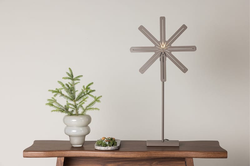 Säfsen Adventsstjerne / Julelampe 40 cm - Mokka - Belysning - Julebelysning - Julelys