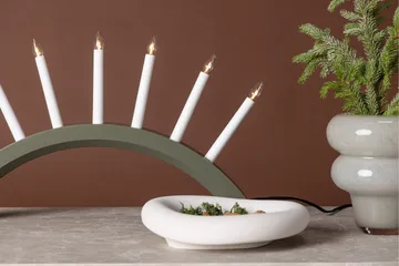 Kebnekaise Lysestake - Grønn - Belysning - Julebelysning - Adventsstake