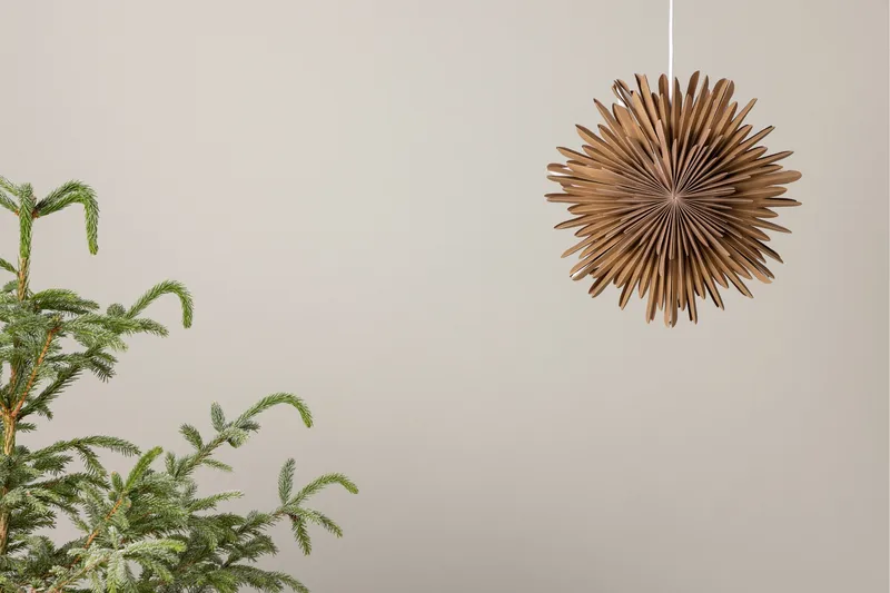 Sälen Adventsstjerne / Julelampe 35 cm - Brun - Belysning - Julebelysning - Julelys
