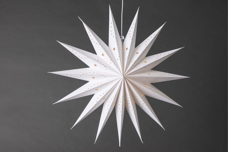 Lindvallen Adventsstjerne / Julelampe 60 cm - Hvid - Belysning - Julebelysning - Julelys