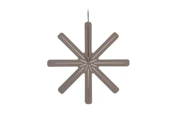 Säfsen Adventsstjerne / Julelampe 60 cm - Mokka - Belysning - Julebelysning - Julestjerne & adventsstjerne