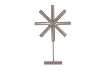 Säfsen Adventsstjerne / Julelampe 40 cm - Brun - Belysning - Julebelysning - Julestjerne & adventsstjerne - Adventsstjerne på fot