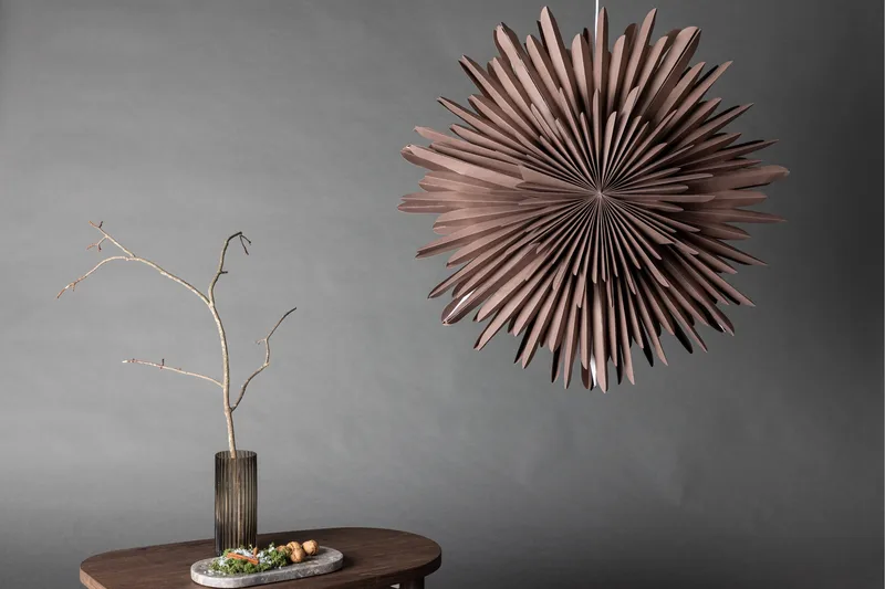 Sälen Adventsstjerne / Julelampe 80 cm - Greige - Belysning - Julebelysning - Julelys