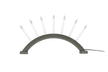 Kebnekaise Lysestake - Grønn - Belysning - Julebelysning - Adventsstake