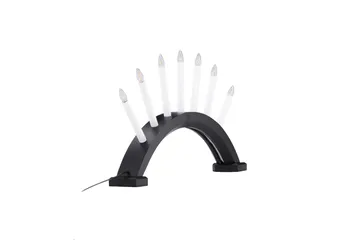 Kebnekaise Lysestake - Svart - Belysning - Julebelysning - Adventsstake