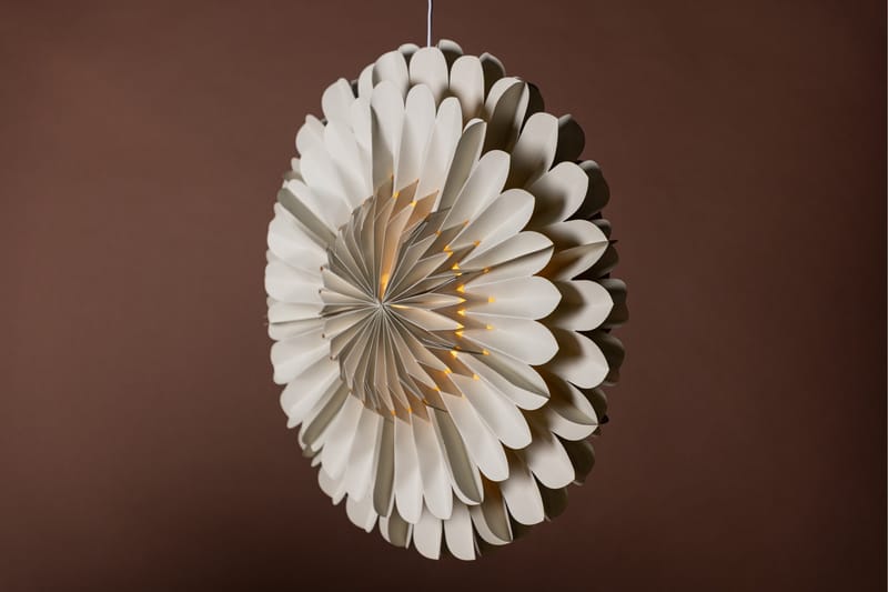 Järvsön Adventsstjerne / Julelampe 60 cm - Beige - Belysning - Julebelysning - Julelys