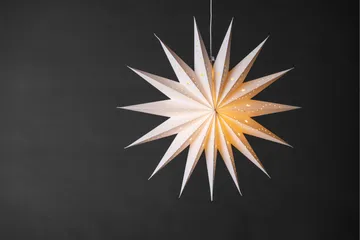 Lindvallen Adventsstjerne / Julelampe 60 cm - Hvid - Belysning - Julebelysning - Julelys