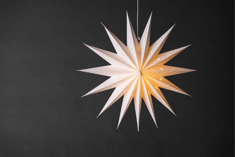 Lindvallen Adventsstjerne / Julelampe 60 cm - Hvid - Belysning - Julebelysning - Julelys