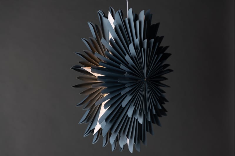 Sälen Adventsstjerne / Julelampe 60 cm - Grå / Blå - Belysning - Julebelysning - Julelys