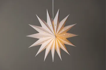 Lindvallen Adventsstjerne / Julelampe 51 cm - Hvid - Belysning - Julebelysning - Julestjerne & adventsstjerne