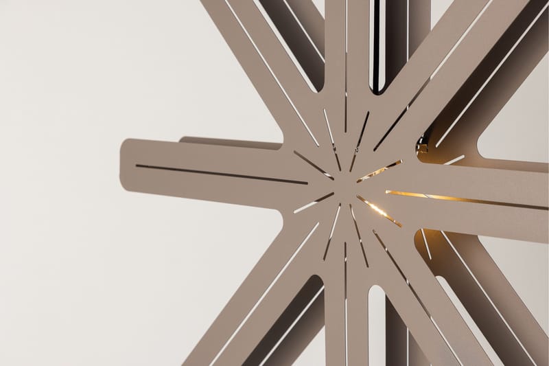 Säfsen Adventsstjerne / Julelampe 80 cm - Mokka - Belysning - Julebelysning - Julelys