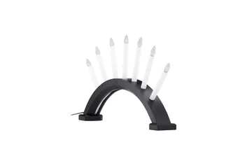 Kebnekaise Lysestake - Svart - Belysning - Julebelysning - Adventsstake
