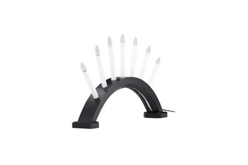 Kebnekaise Lysestake - Svart - Belysning - Julebelysning - Adventsstake