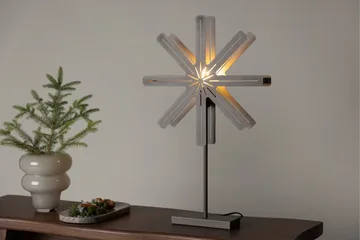 Säfsen Adventsstjerne / Julelampe 40 cm - Brun - Belysning - Julebelysning - Julestjerne & adventsstjerne - Adventsstjerne på fot