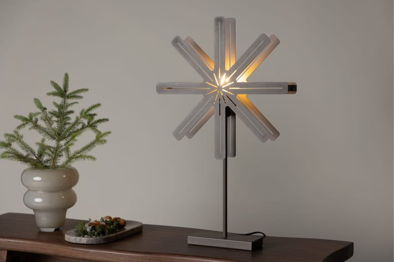 Säfsen Adventsstjerne / Julelampe 40 cm - Brun - Belysning - Julebelysning - Julelys