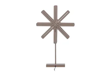Säfsen Adventsstjerne / Julelampe 40 cm - Brun - Belysning - Julebelysning - Julestjerne & adventsstjerne - Adventsstjerne på fot