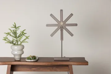 Säfsen Adventsstjerne / Julelampe 40 cm - Brun - Belysning - Julebelysning - Julestjerne & adventsstjerne - Adventsstjerne på fot
