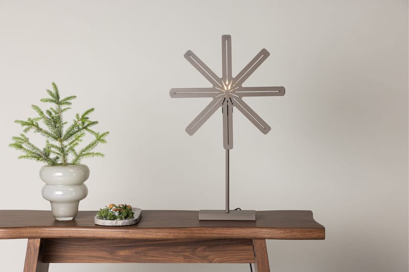 Säfsen Adventsstjerne / Julelampe 40 cm - Brun - Belysning - Julebelysning - Julelys