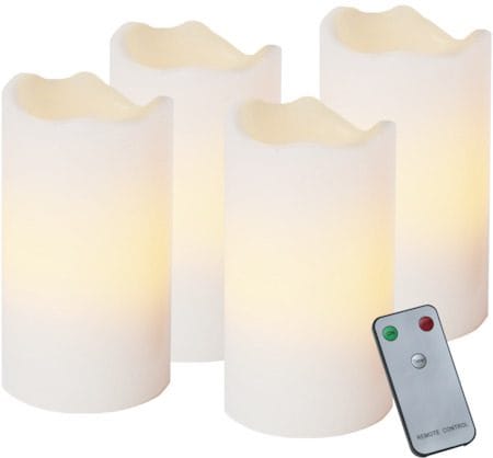 Advent LED-kubbelys 4-pakning 5 cm - hvit - Belysning - Julebelysning - Øvrig julebelysning