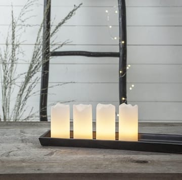 Advent LED-kubbelys 4-pakning 5 cm - hvit - Belysning - Julebelysning - Øvrig julebelysning