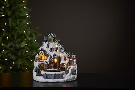 Alpville juledekorasjonsbelysning 23,5 cm - flerfarget - Belysning - Julebelysning - Øvrig julebelysning