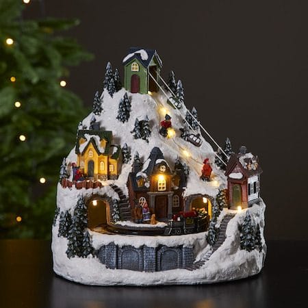 Alpville juledekorasjonsbelysning 23,5 cm - flerfarget - Belysning - Julebelysning - Øvrig julebelysning