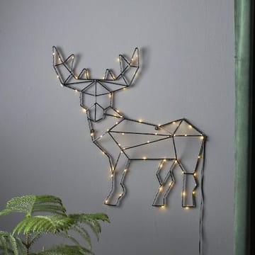 Cupid innendørsdekorasjon med belysning 47 cm - svart - Belysning - Julebelysning - Øvrig julebelysning