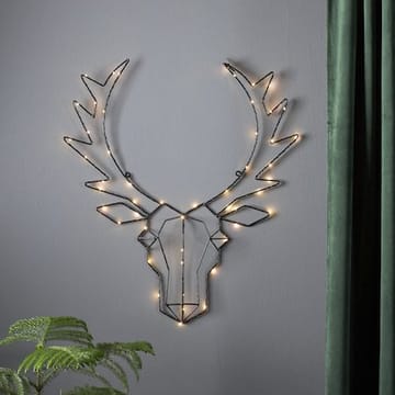 Cupid innendørsdekorasjon med belysning 52 cm - svart - Belysning - Julebelysning - Øvrig julebelysning