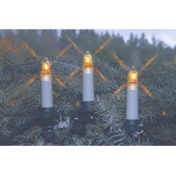Erik juletrebelysning 11 cm - hvit og grønn - Belysning - Julebelysning - Julelys