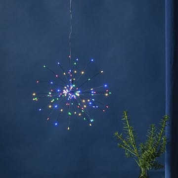 Firework hengende dekorasjonsbelysning 26 cm - svart - Belysning - Julebelysning - Øvrig julebelysning