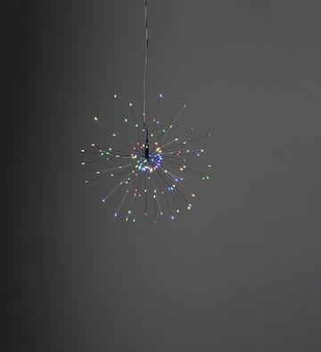 Firework hengende dekorasjonsbelysning 26 cm - svart - Belysning - Julebelysning - Øvrig julebelysning