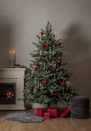 Flamme juletrebelysning - hvit og grønn - Belysning - Julebelysning - Julelys