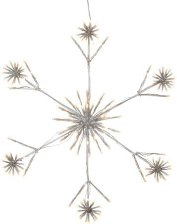 Flower Snowflake silhuett 60 cm - hvit - Belysning - Julebelysning - Julelys ute