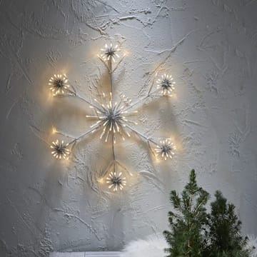 Flower Snowflake silhuett 60 cm - hvit - Belysning - Julebelysning - Julelys ute