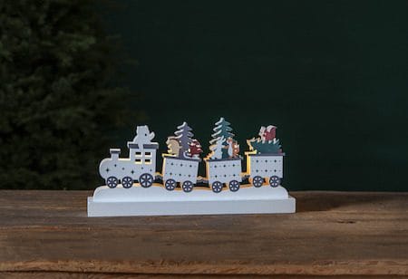 Forest Friends innendørs dekorasjonsbelysning 37 cm - flerfarget - Belysning - Julebelysning - Øvrig julebelysning