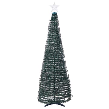 Gulvjuledekorasjon Saarloq - 55x55x188 cm - Belysning - Julebelysning - Juletrebelysning