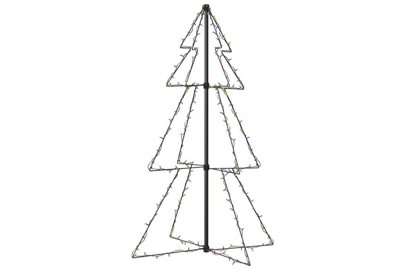 Juletre kjegle 160 LED innendørs og utendørs 78x120 cm - Belysning - Julebelysning - Julelys ute