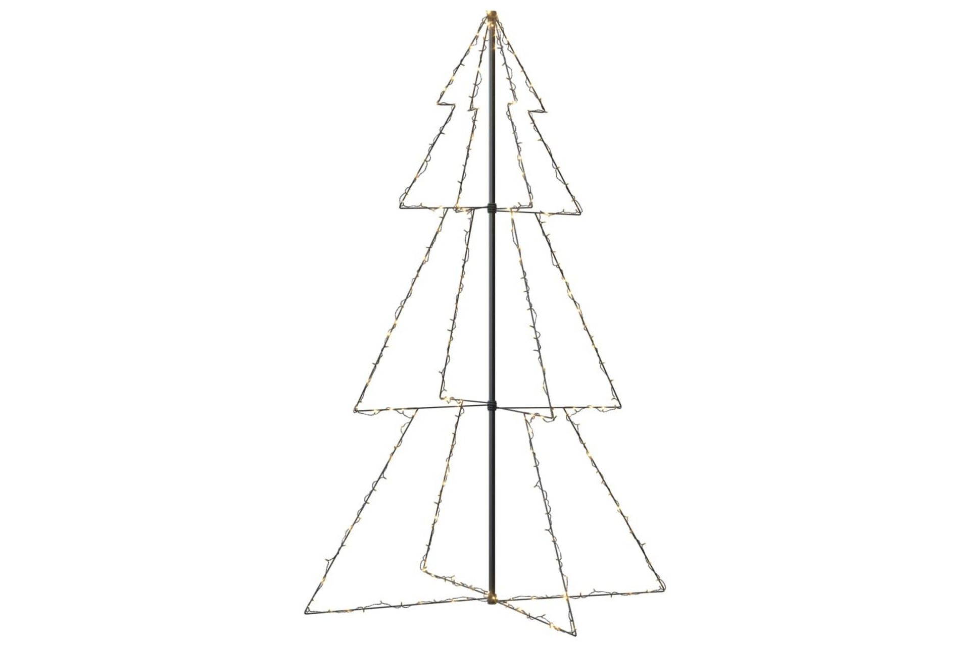 Juletre kjegle 240 LED innendørs og utendørs 118x180 cm - Belysning - Julebelysning - Julelys ute