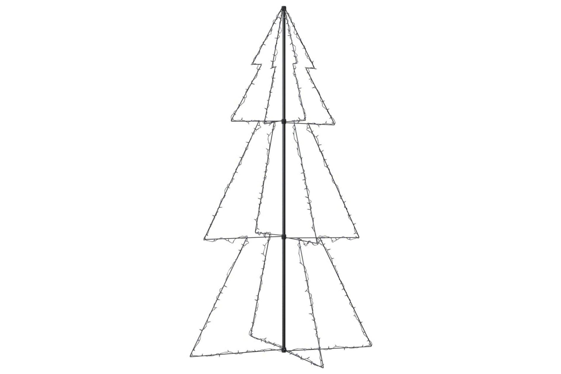 Juletre kjegle 300 LED innendørs og utendørs 120x220 cm - Belysning - Julebelysning - Julelys ute