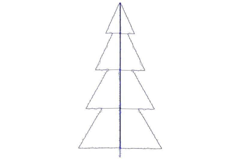 Juletre kjegle 360 LED innendørs og utendørs 143x250 cm - Belysning - Julebelysning - Julelys ute