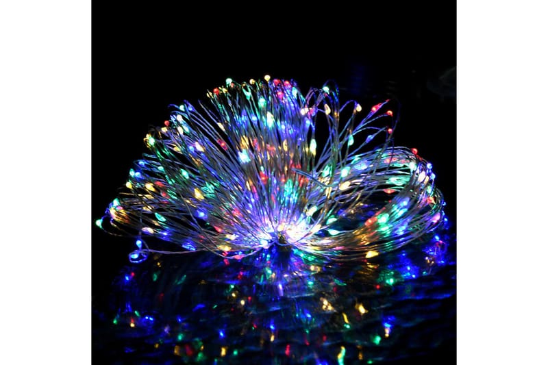 LED-strenglys med 300 lysdioder flerfarget 30 m - Belysning - Julebelysning - Julelys ute