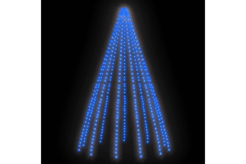 Trelys med 500 LED blå 500 cm innendørs utendørs - Blå - Julelys ute