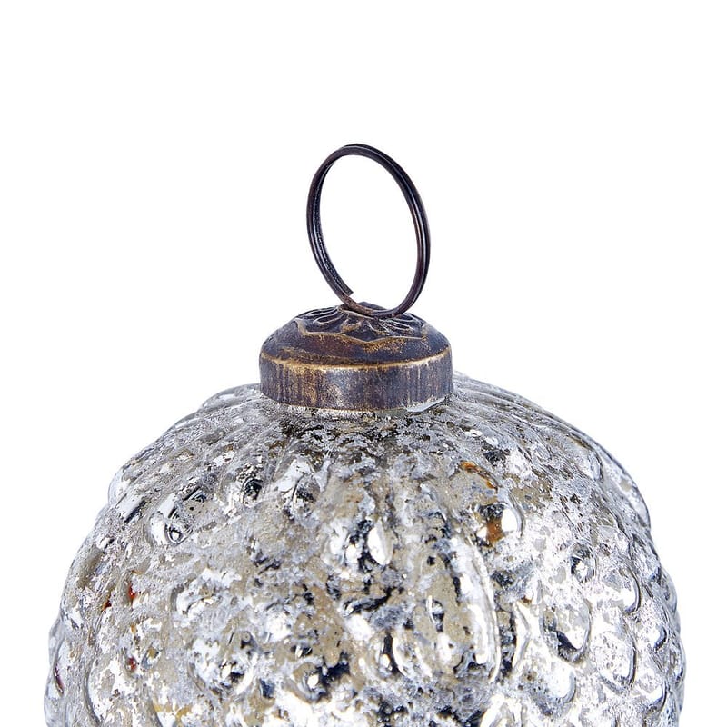 Julekule Argentin Sett med 6 - Sølv - Innredning - Julepynt & helgedekorasjon - Julepynt & juledekorasjon - Juletrepynt & julekuler