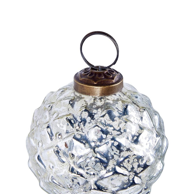 Julekule Argentin Sett med 6 - Sølv - Innredning - Julepynt & helgedekorasjon - Julepynt & juledekorasjon - Juletrepynt & julekuler