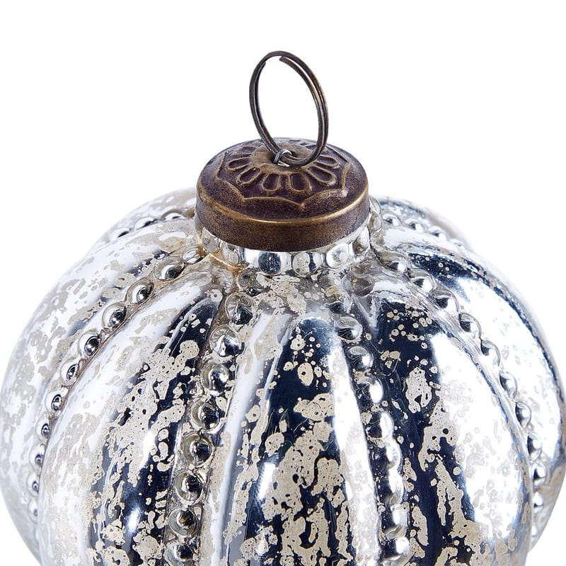 Julekule Argentin Sett med 6 - Sølv - Innredning - Julepynt & helgedekorasjon - Julepynt & juledekorasjon - Juletrepynt & julekuler