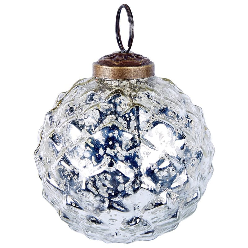 Julekule Argentin Sett med 6 - Sølv - Innredning - Julepynt & helgedekorasjon - Julepynt & juledekorasjon - Juletrepynt & julekuler