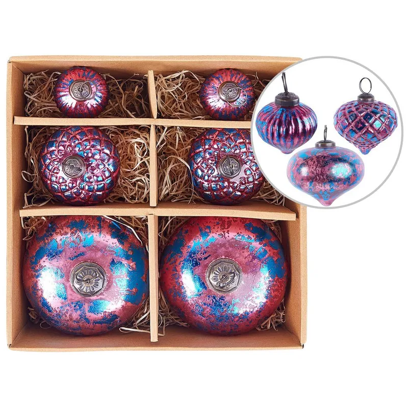 Julekule Astrale Sett med 6, undefined