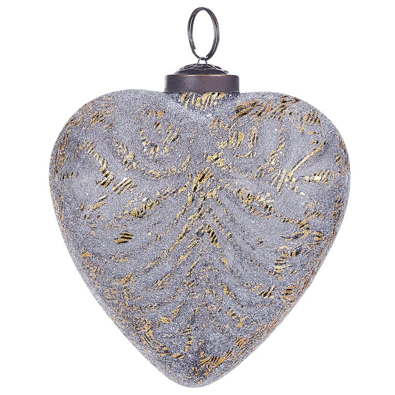 Julekule Feriable Set med 4 - Grå, Sølv, Gull - Innredning - Julepynt & helgedekorasjon - Julepynt & juledekorasjon - Juletrepynt & julekuler