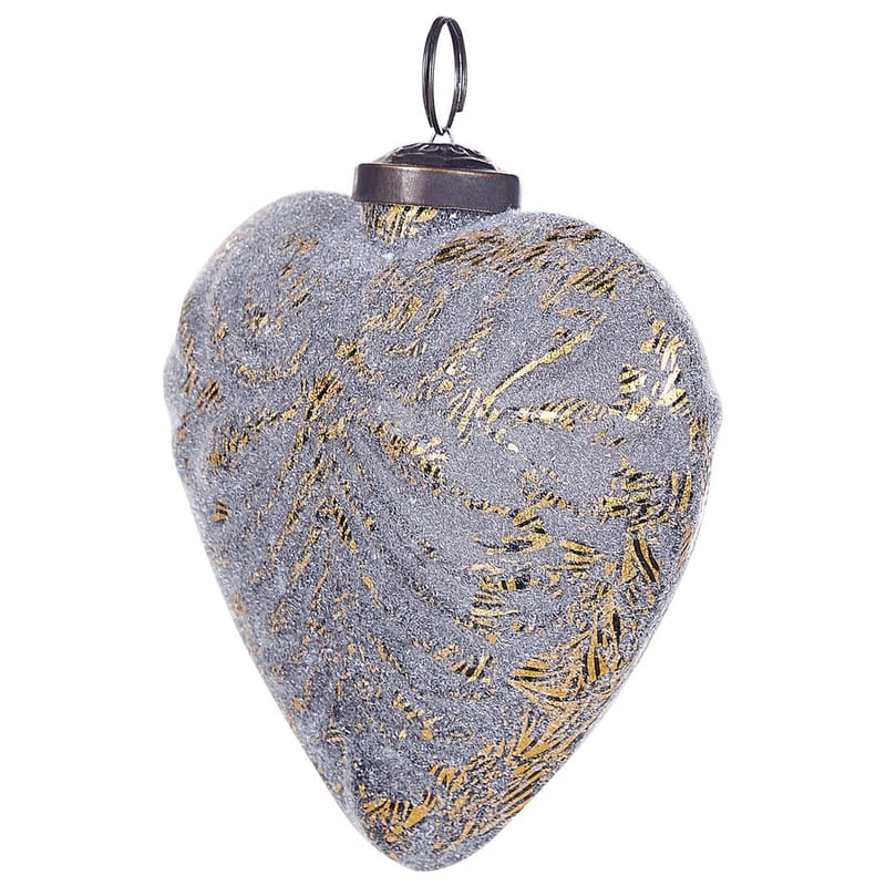 Julekule Feriable Set med 4 - Grå, Sølv, Gull - Innredning - Julepynt & helgedekorasjon - Julepynt & juledekorasjon - Juletrepynt & julekuler